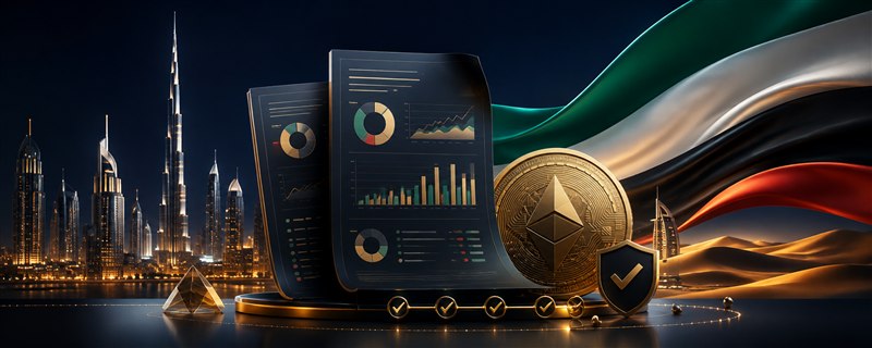 Vorschau des Dubai / VAE Steuerreports fuer das Steuerjahr 2025 mit Uebersicht, Transaktionen und Audit-Trail.